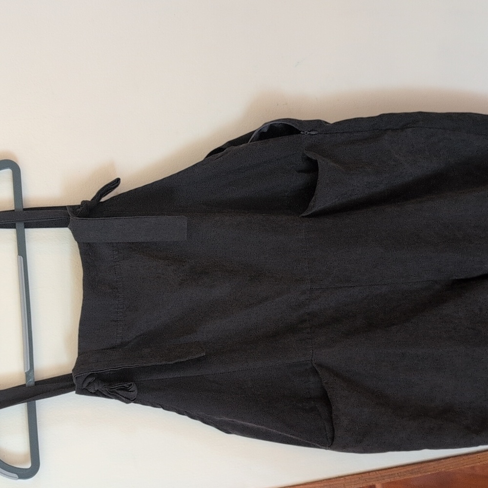 Dark Gray Overalls with Pockets